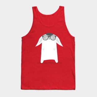 Hipster Bunny Tank Top